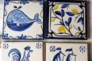 Tile painting workshop in the Algarve