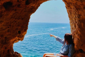 Vilamoura: Algar Seco, Benagil, Marinha Beach Tour by Van