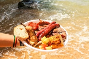 Vilamoura: Bootstour zur Höhle von Benagil mit Barbecue am Strand und Kajak