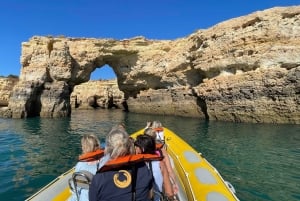 Vilamoura: Benagil-grotten en boottocht langs de kust