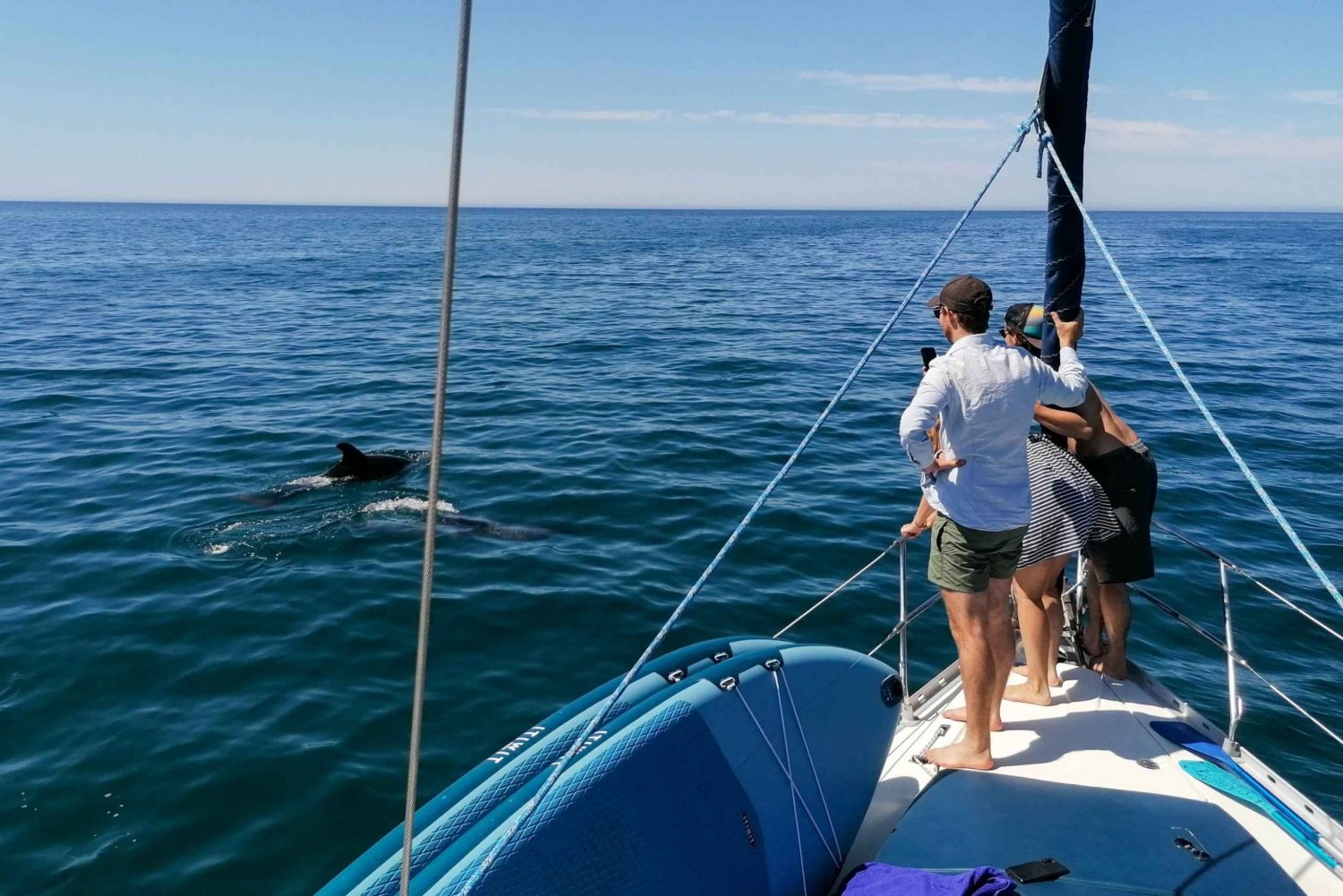 Vilamoura: Küsten-Tour auf einer Luxus-Segelyacht