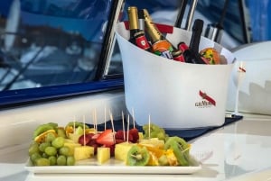 Vilamoura: Private Yacht-Kreuzfahrt mit Drinks & Bites