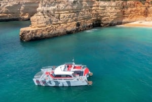 Vilamoura: Guided Sightseeing Cruise with Beach BBQ & Drinks