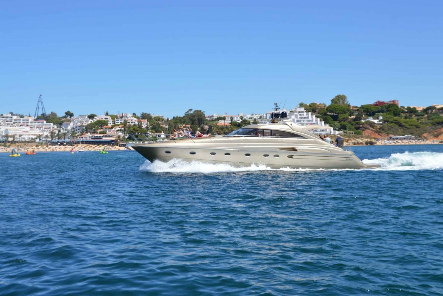 Vilamoura: Private Luxus-Yachtfahrt mit Getränk