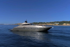 Vilamoura : Croisière de luxe personnalisée sur un yacht privé avec boisson