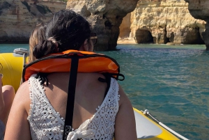Vilamoura: Privétour per boot naar de grot van Benagil en het strand van Marinha