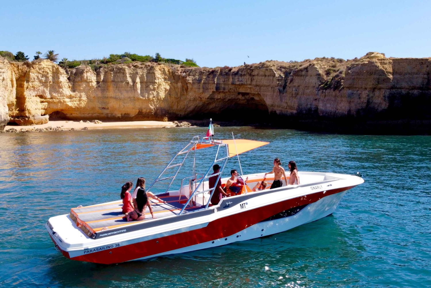 Vilamoura: privéhuur 3 uur naar Benagil-grot