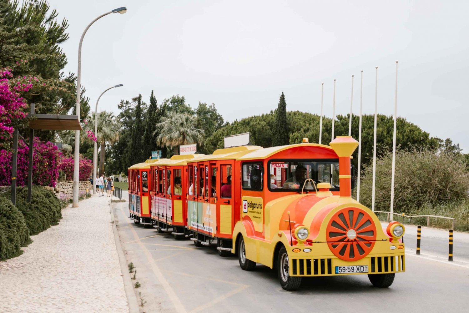 Vilamoura: Stadstur med turisttåg