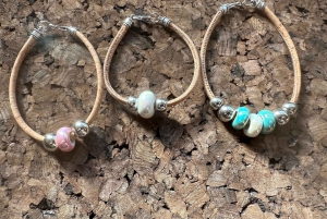 Workshop Cork Necklace, Bracelet, Brooch and Keychain