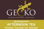 Afternoon tea at Gecko