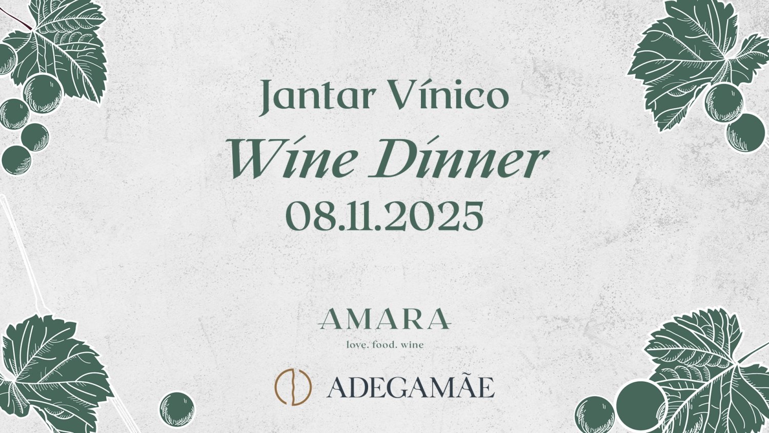 Amara Restaurant Wine Dinner