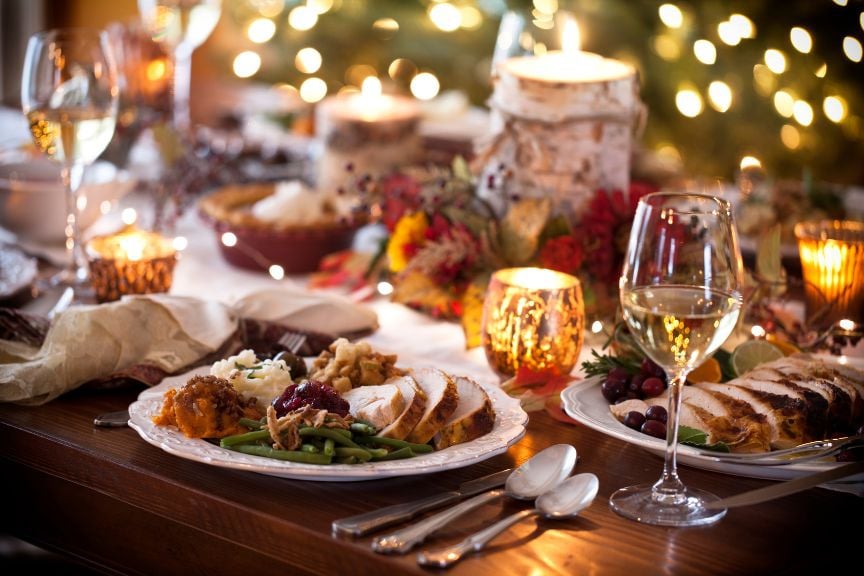 Repas de Noël préparé par Tribulum @home
