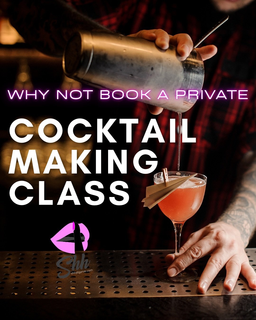 Cours de cocktails à Albufeira par ShhAlgarve