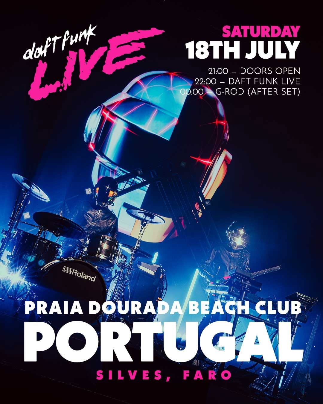 Daft Funk Live Armação Beach Club