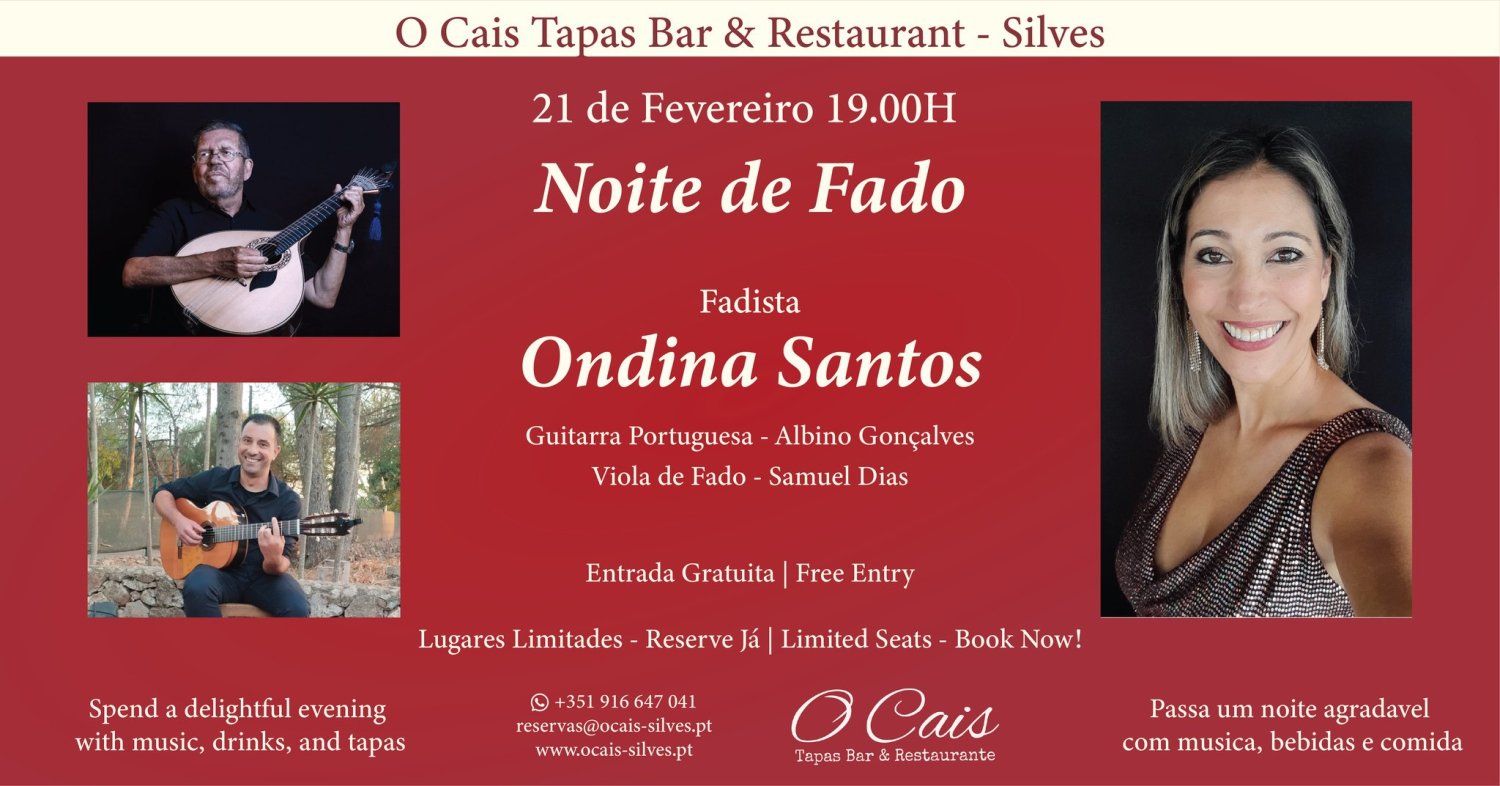 Koncert Fado w O Cais w Silves