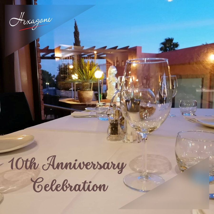 Hexagone Restaurant 10 Years Celebration
