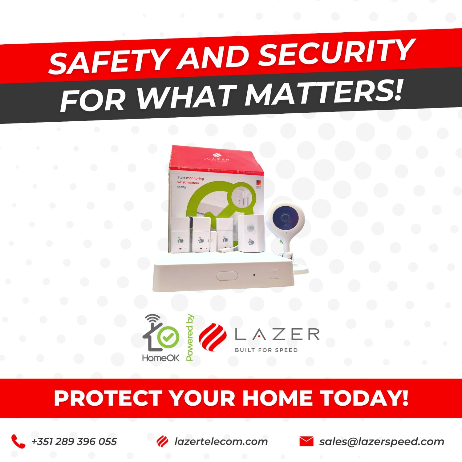 Lazer-HomeOK - Smart Security for your Home
