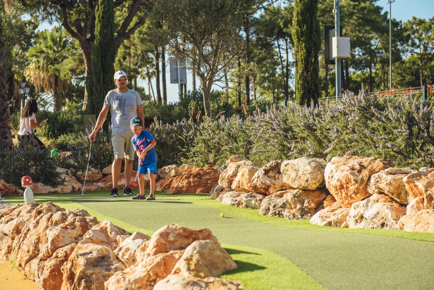 Mini Golf Family Competition