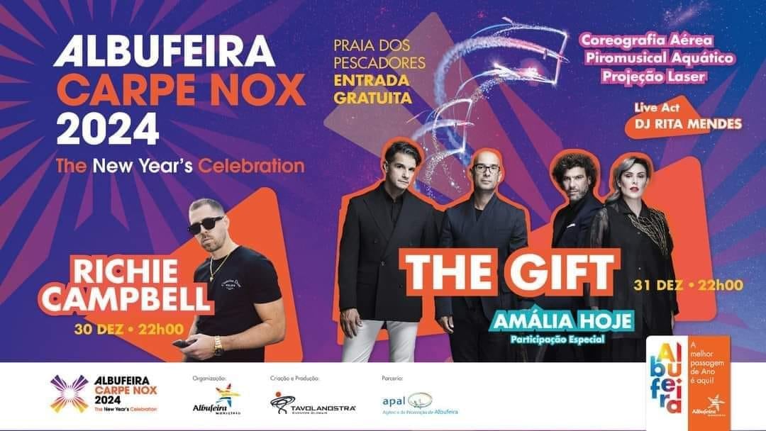 New Year's Eve in Albufeira, Carpe Nox 2023 /2024