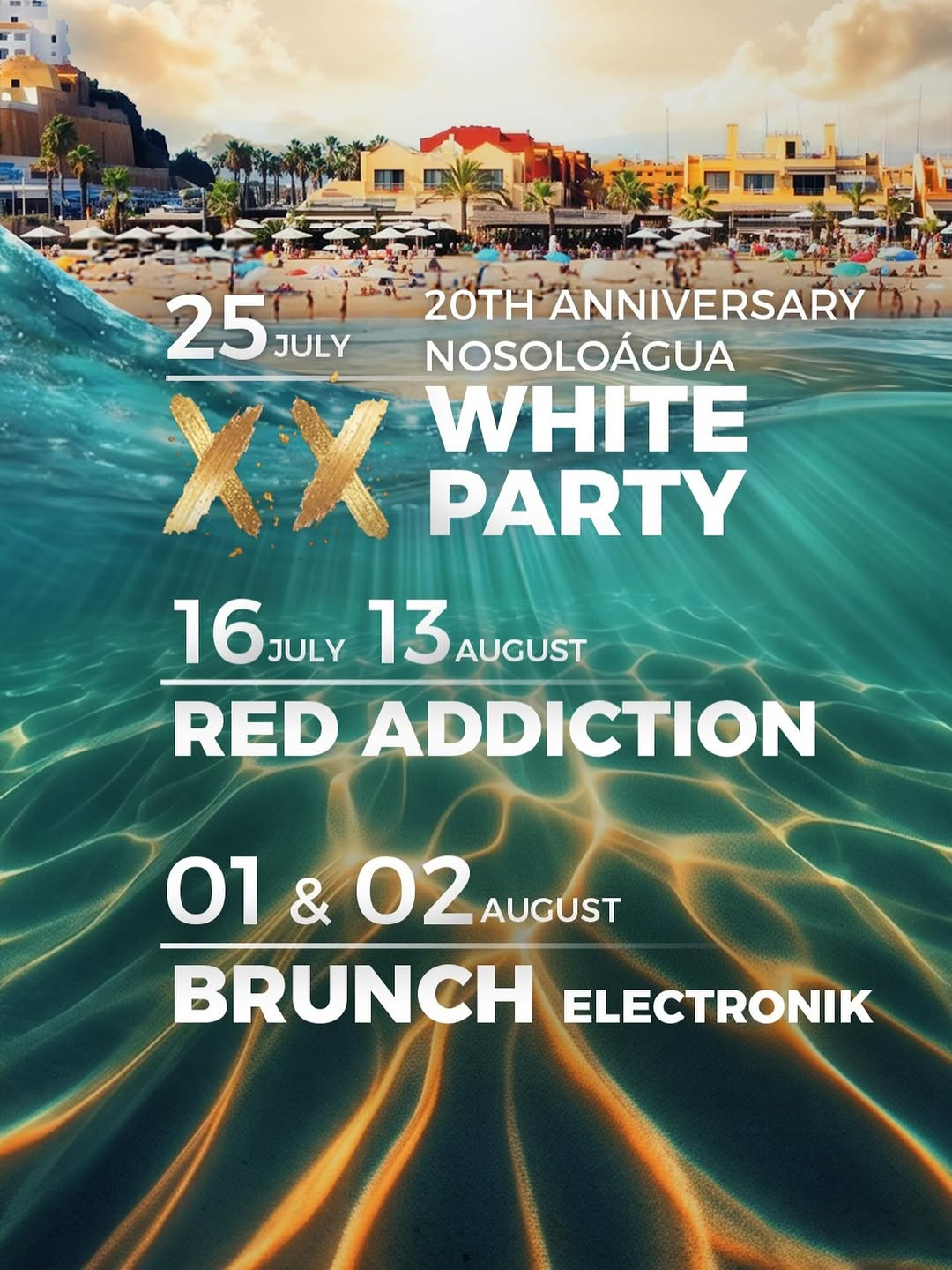 NoSoloÁgua Summer Parties