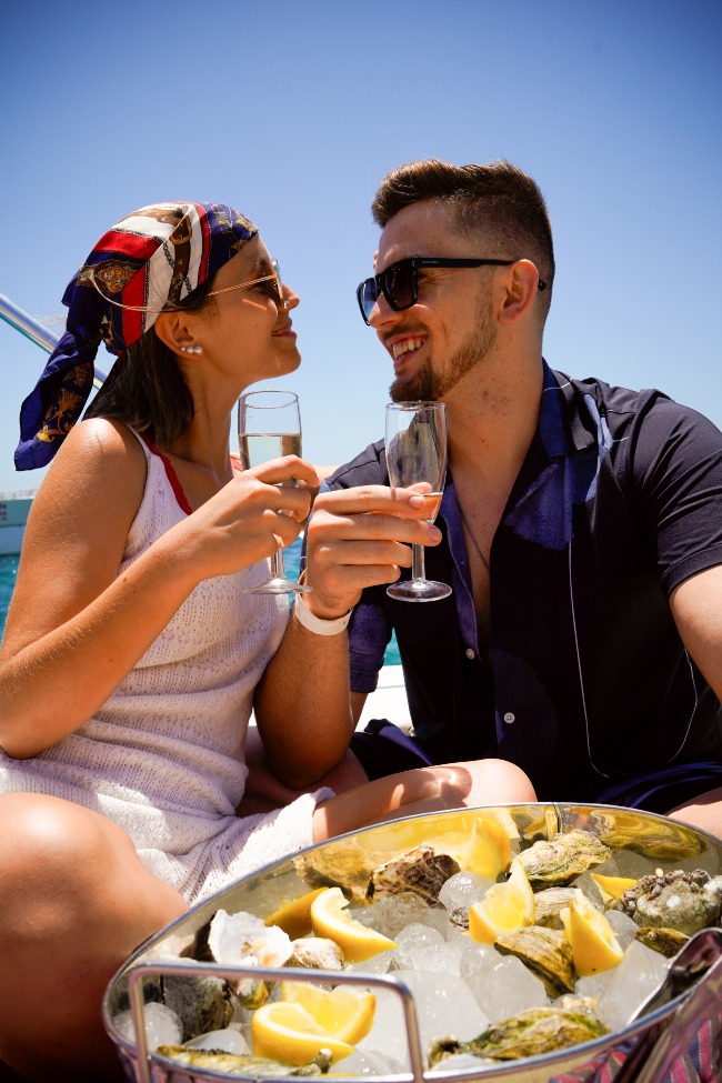 Oysters and Bubbles Sailing Experience