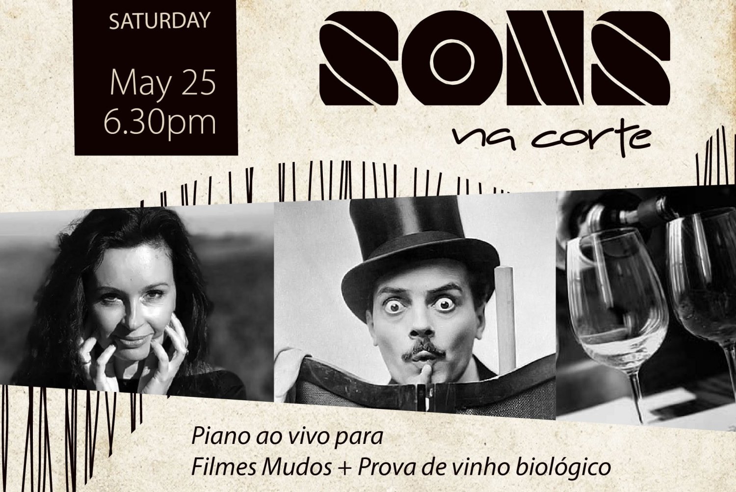 Silent Movies, Music & Wine at Herdade da Corte