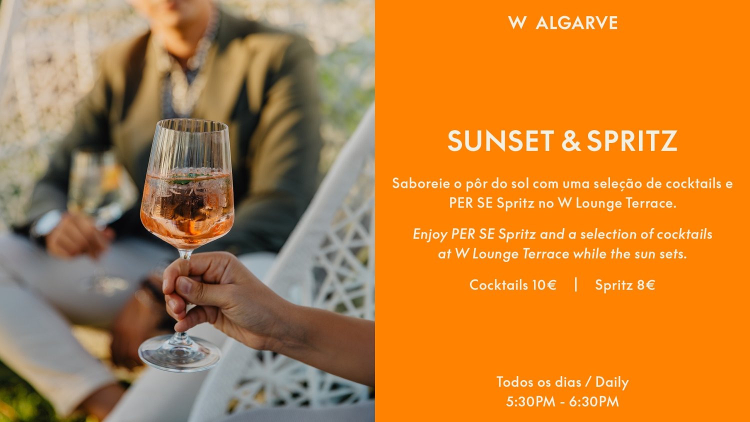 Sunset & Spritz at W Algarve