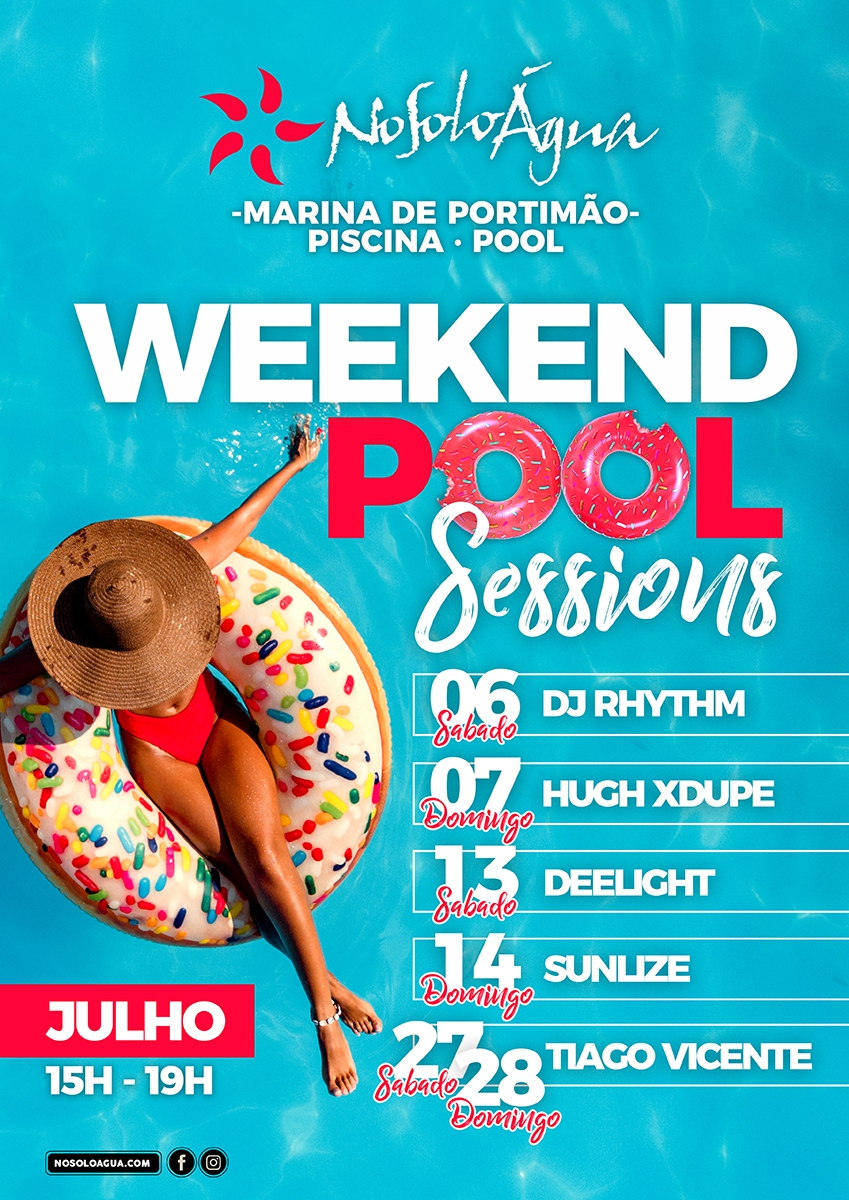 Weekend Pool Sessions at NoSoloÁgua