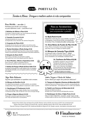 Afternoons O Finalmente Restaurant Manta Rota