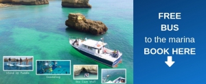 Albufeira Boat Trips - Free Bus when you book here