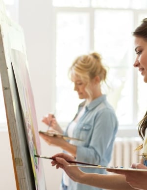 Aquarelle Painting Art Class