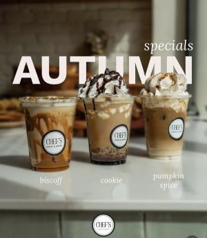 Autumn Specials Chef's Café Carvoeiro