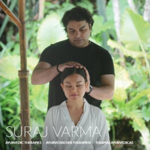 Suraj Varma in VILA VITA Spa door Sisley