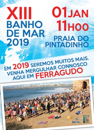 Banho de Mar - New Year's Day dip in the sea