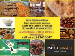 Best Indian Cooking Workshop