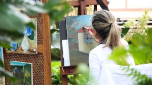 Botanical Watercolour Painting & Yoga Holiday at Figs on the Funcho