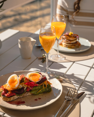 Breakfast Bliss at NANA on the Beach