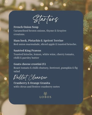 Christmas at Lobos Restaurant