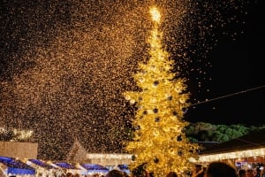Christmas Market Light Switch on Quinta do Lago
