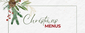 Christmas Menus  for groups at WELL Vale do Lobo