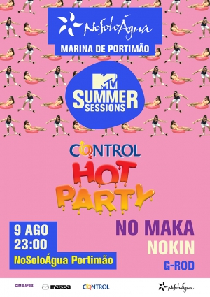 Control Hot Party at NoSoloÁgua Portimão