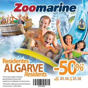 Discount for Algarve Residents at Zoomarine