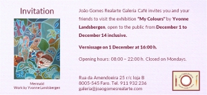 Fine Art Exhibition in João Gomes Realarte Galeria Café
