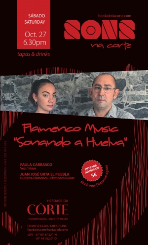 Flamenco evening  at Herdade da Corte with Sonando Huelva