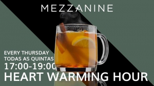 Heart Warming Hour at the Mezzanine Bar