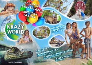 Krazy World Bursdagsfester og Grupper