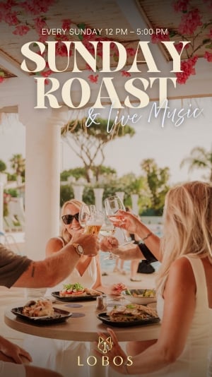 Sunday Roast au Lobos avec musique live