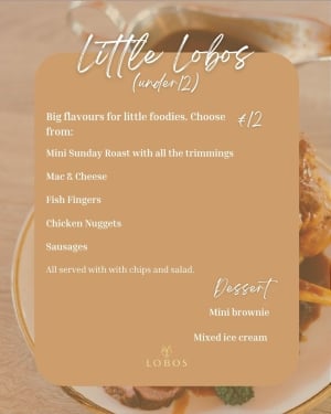 Lobos Sunday Roast