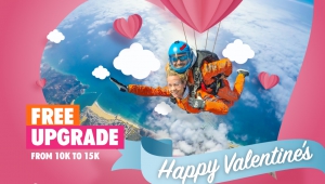 Love is in the Air at Skydive Algarve