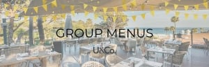 Menus for Groups U&Co Vale do Lobo